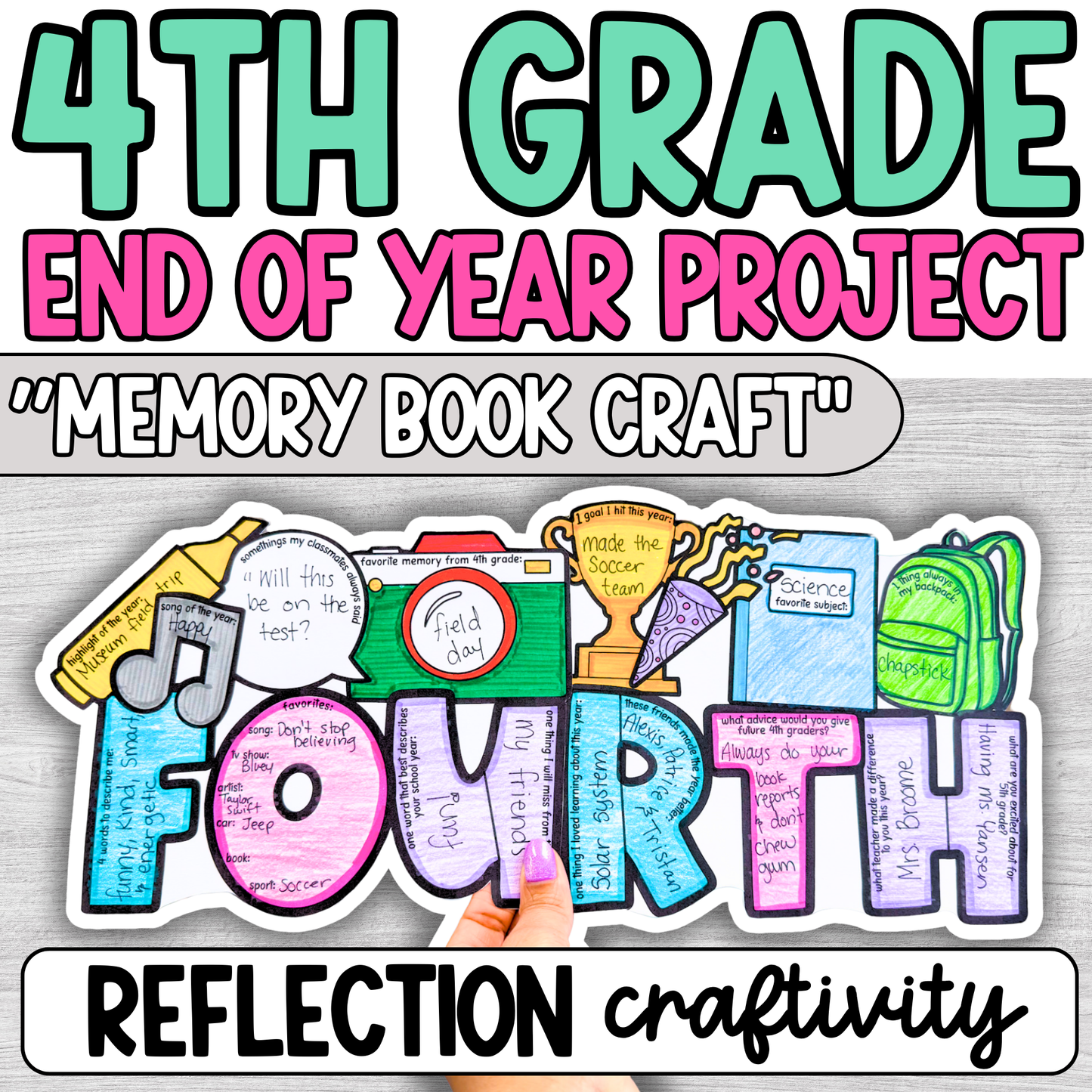 4th Grade End of Year Project