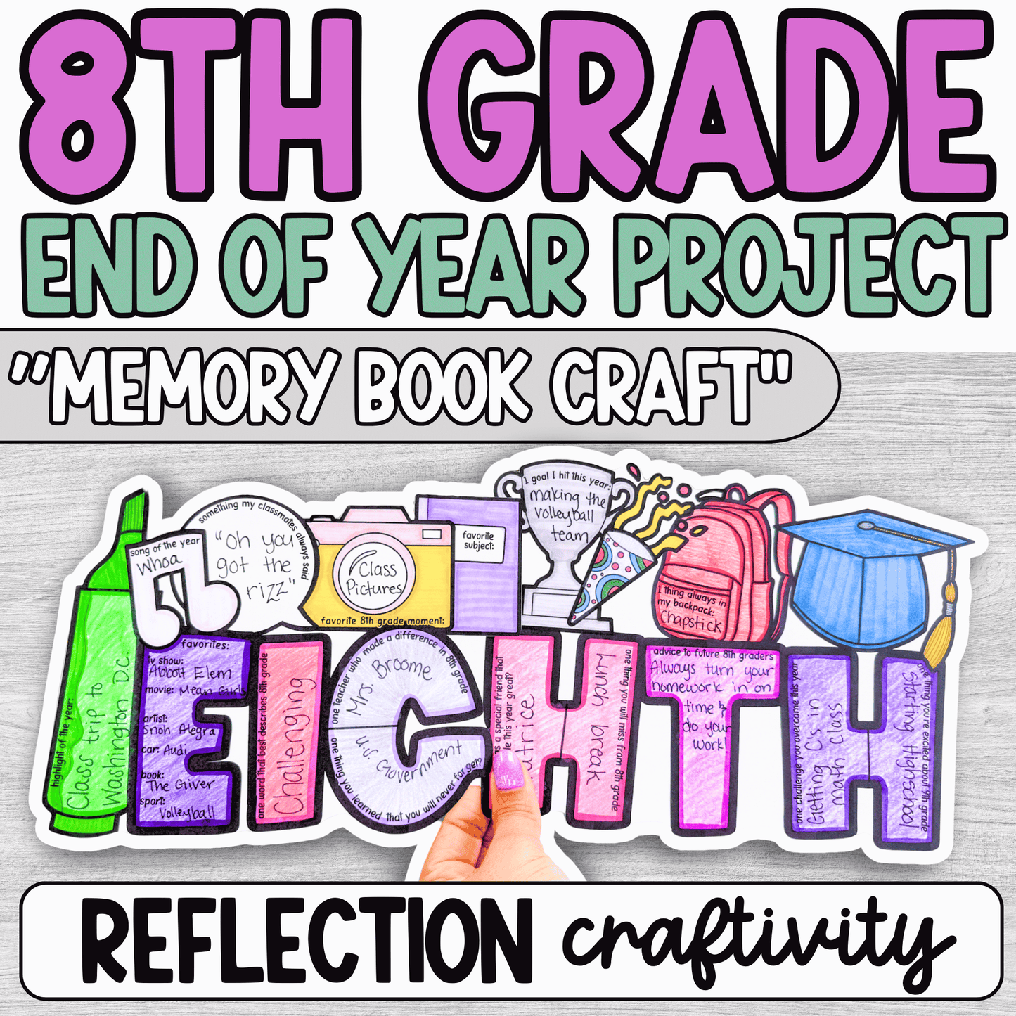 8th Grade Memory Project