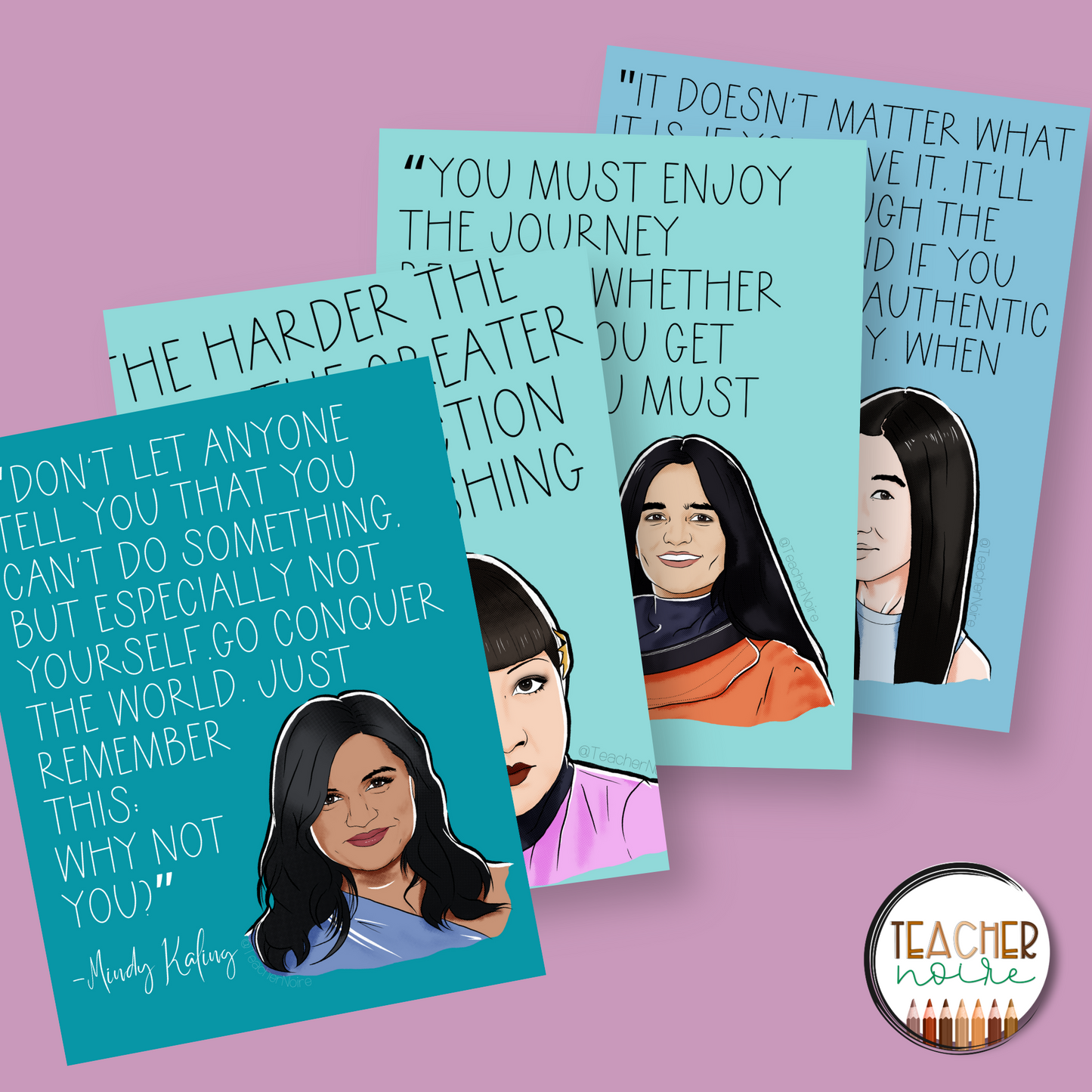 AAPI Heritage Quote Posters