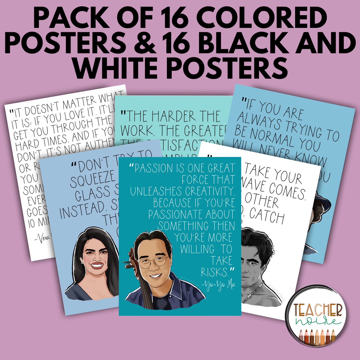AAPI Heritage Quote Posters