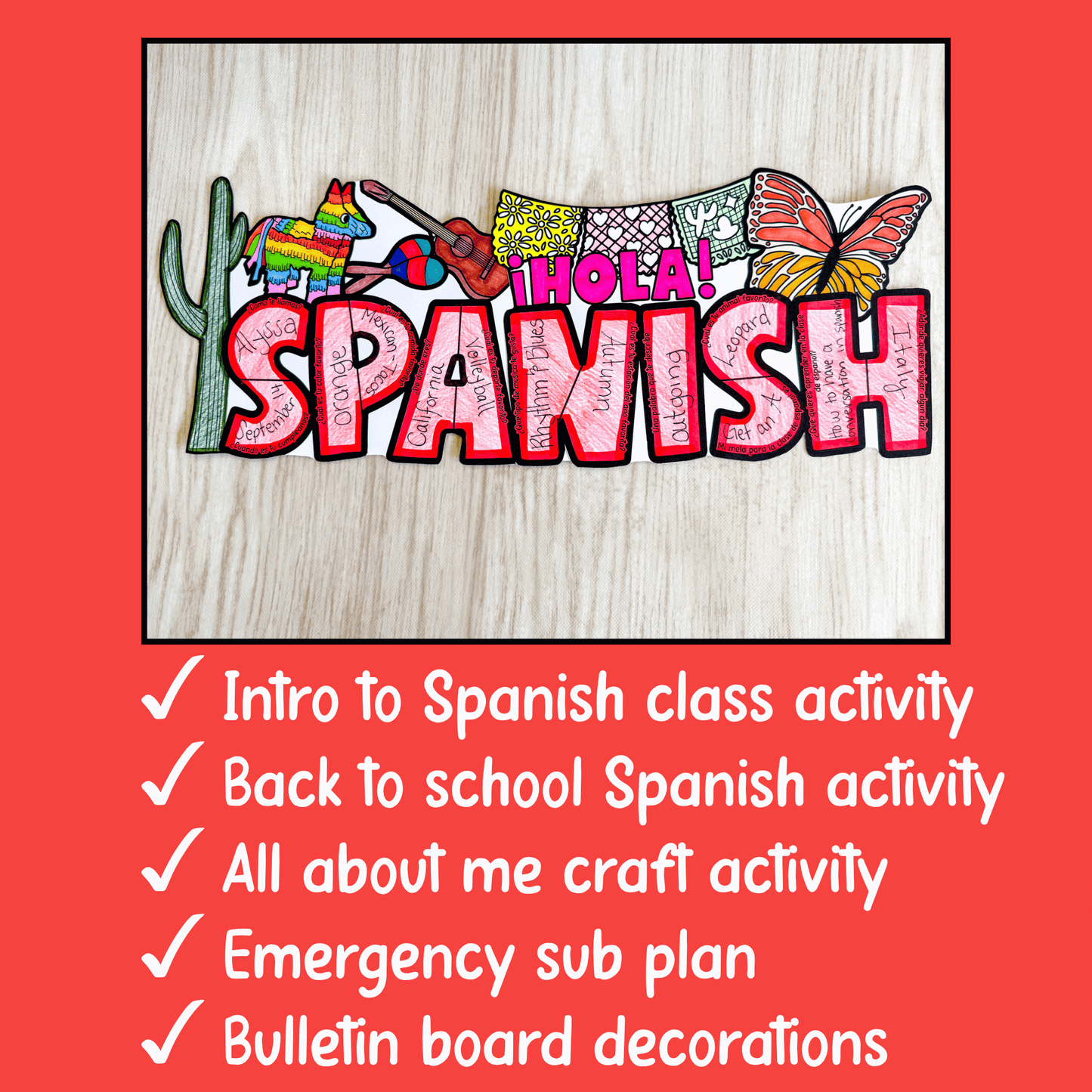All About Me Spanish