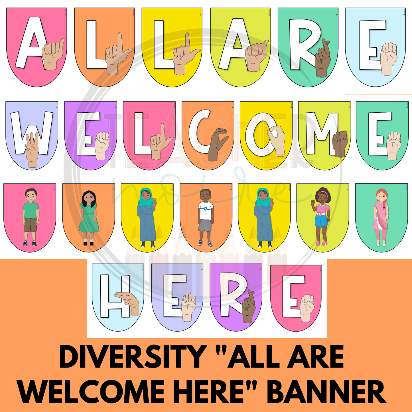 All Are Welcome Here Banner