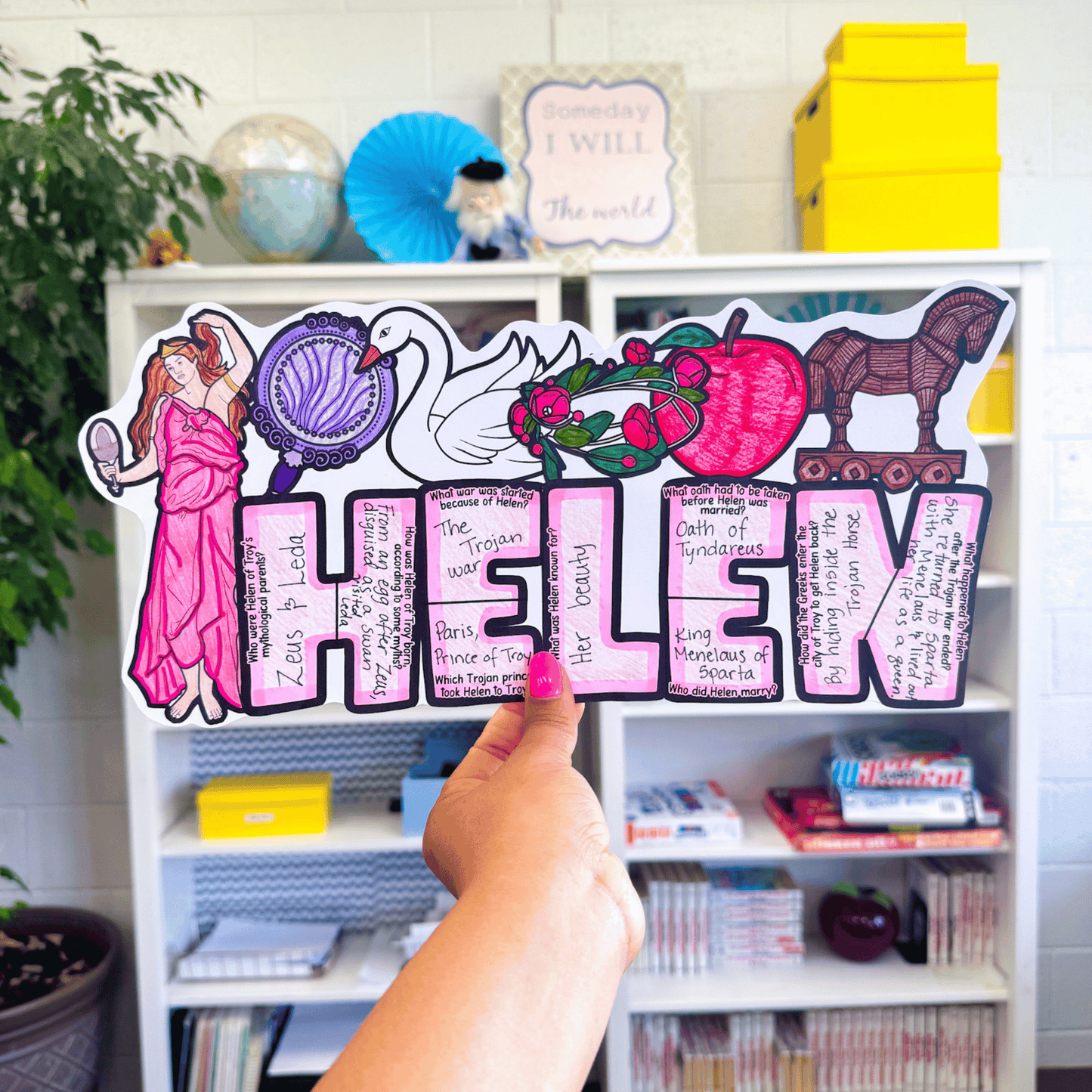 Greek Goddess Helen of Troy Project