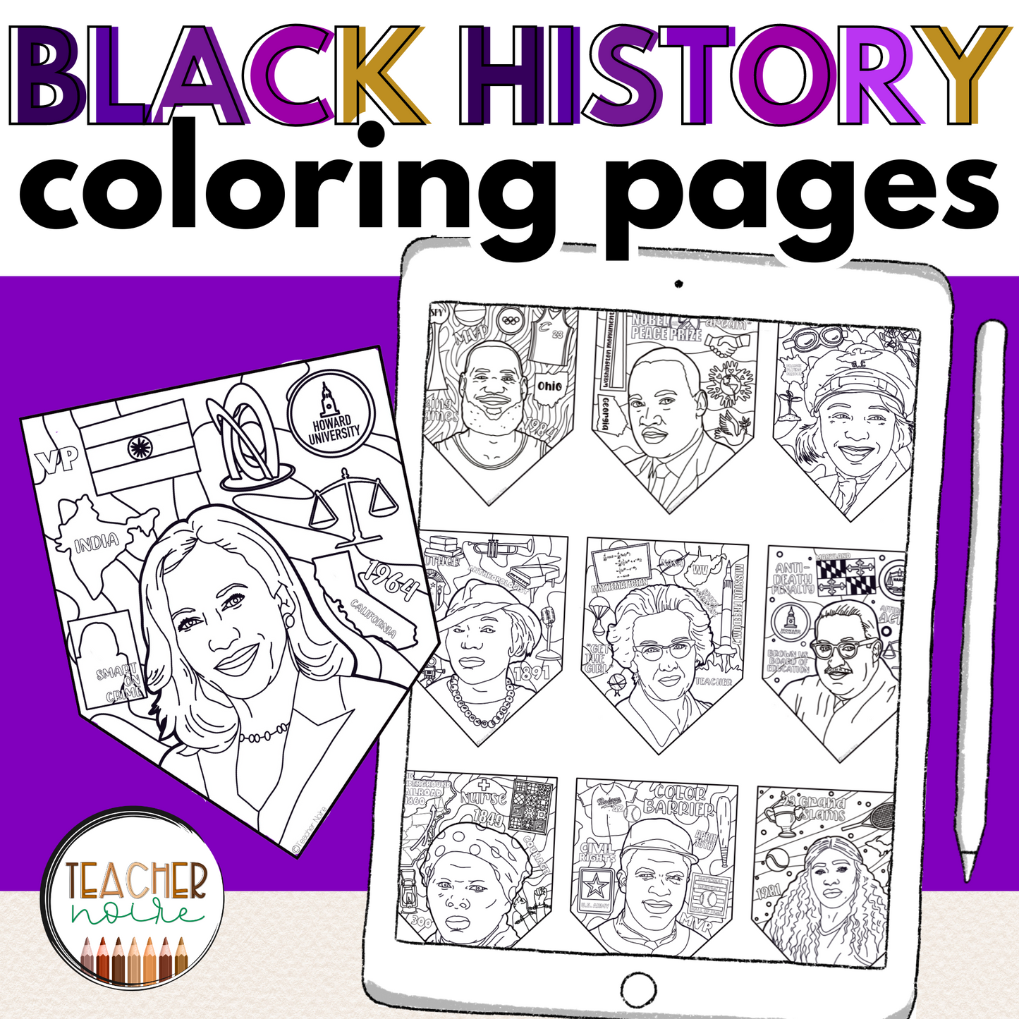 Black History Month Coloring Pages