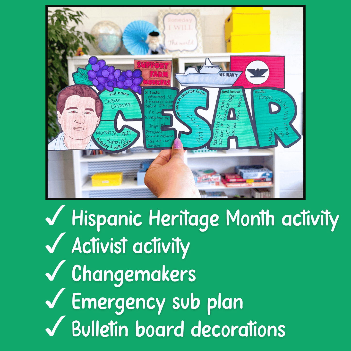 Cesar Chavez Biography Project