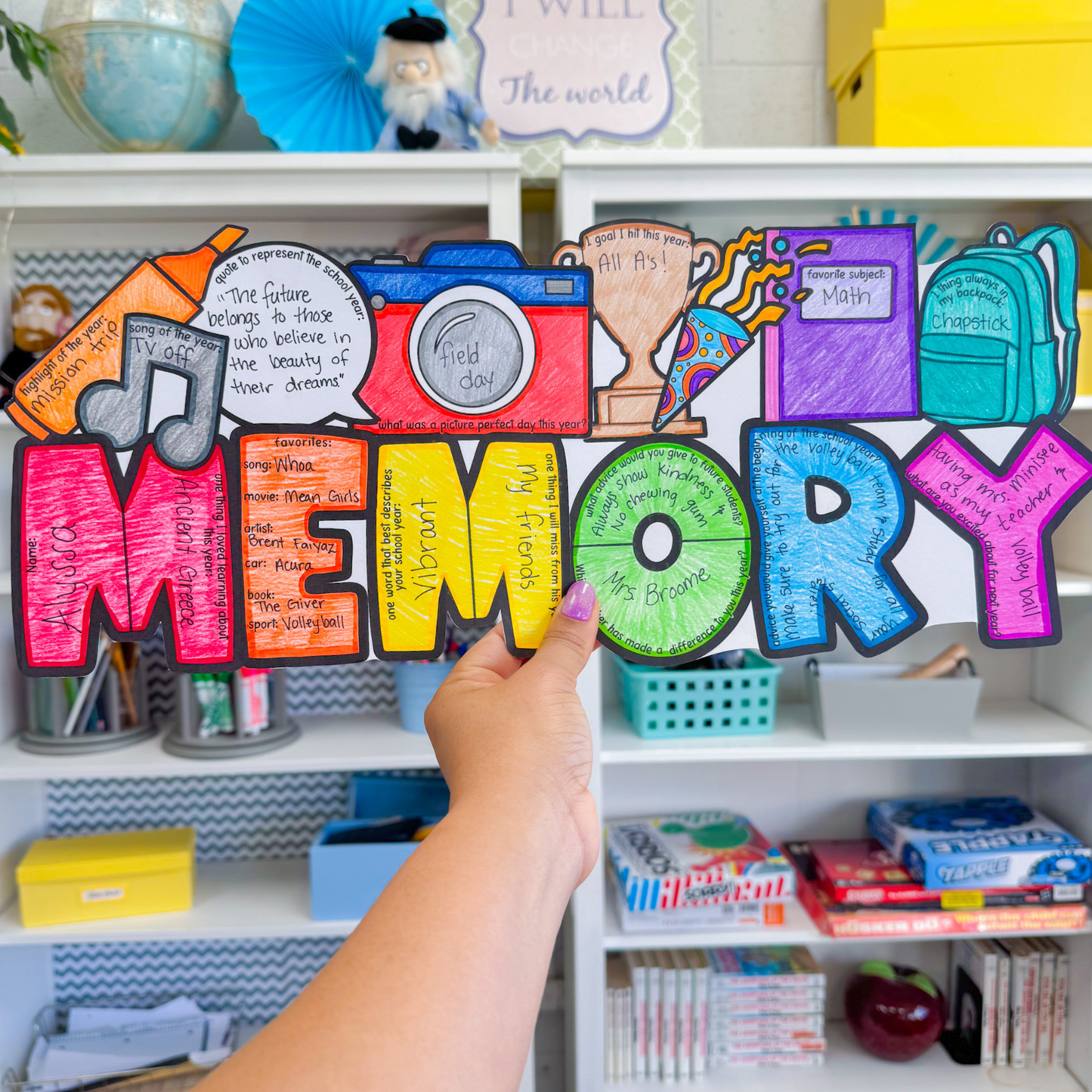 Last Week of School Activity
