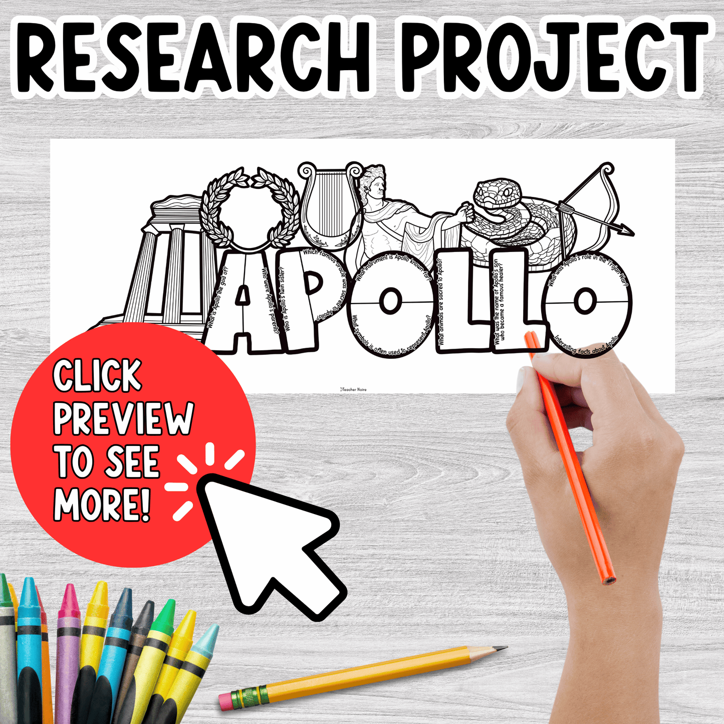 Greek God Apollo Project