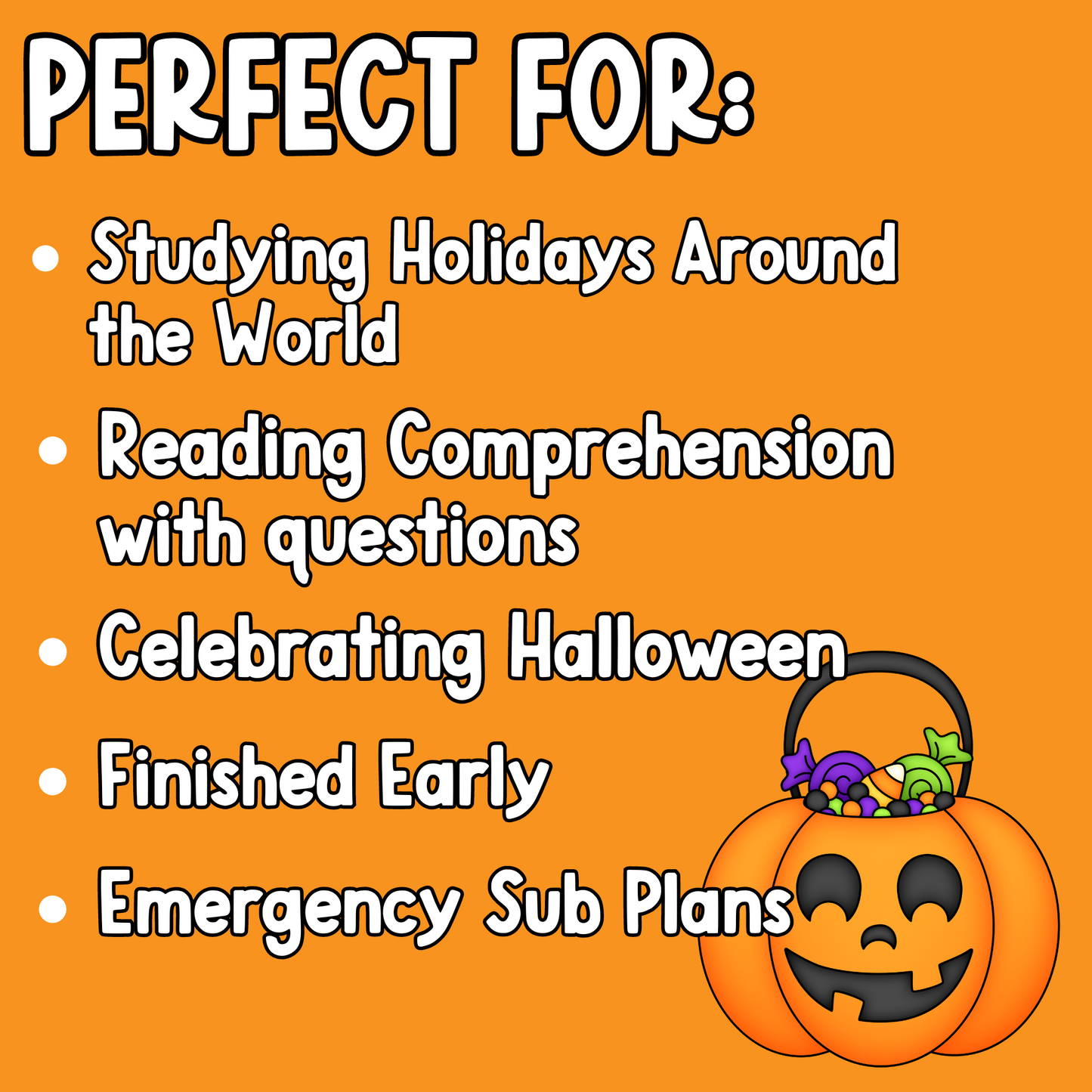 Halloween Reading Comprehension Passages and Questions Activity