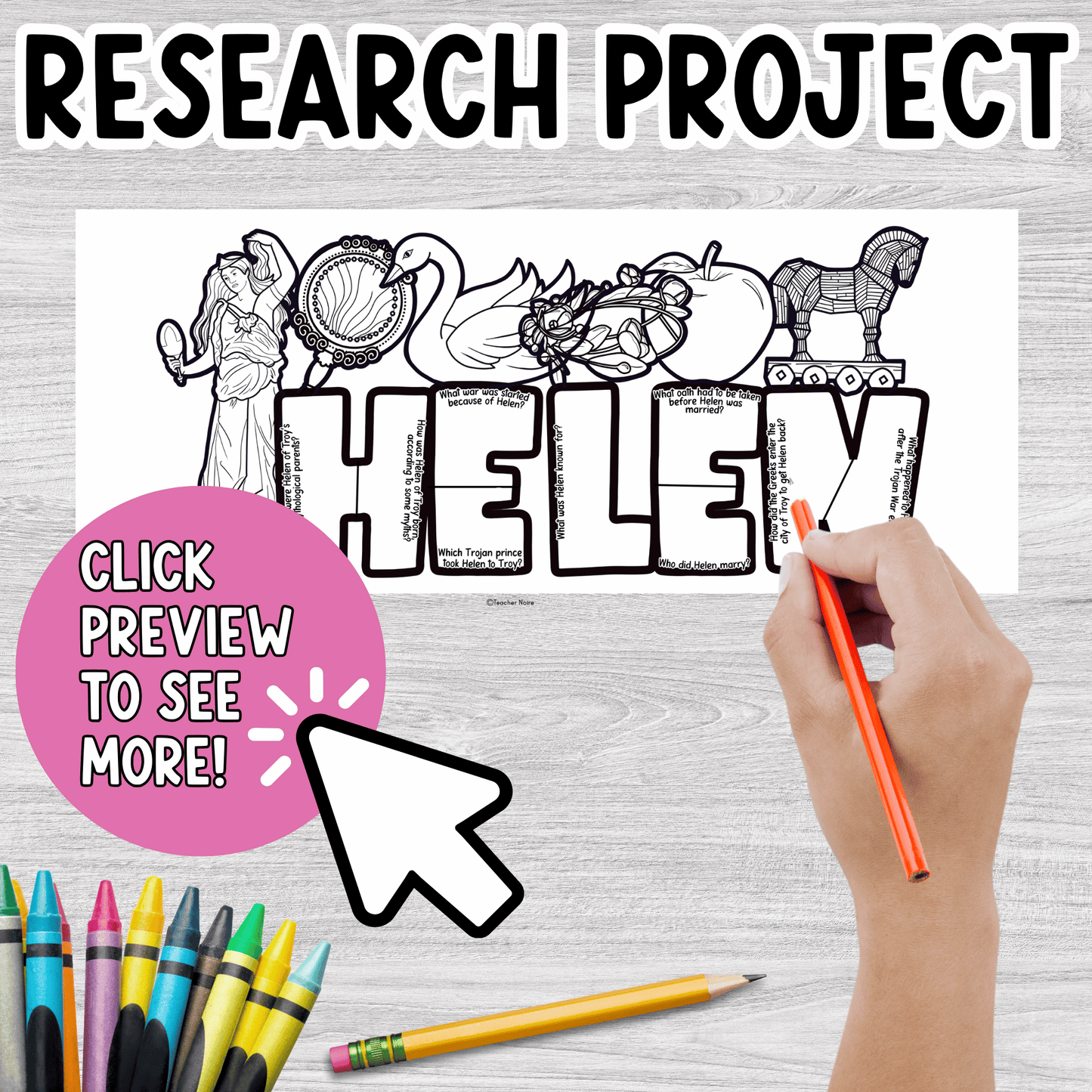 Greek Goddess Helen of Troy Project