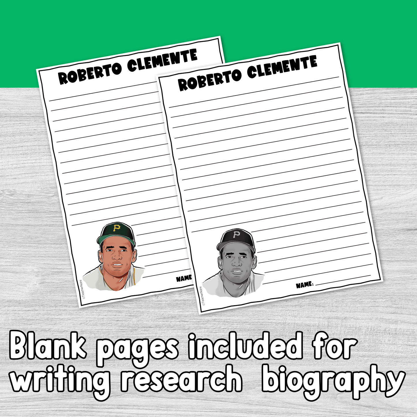 Roberto Clemente Biography Template