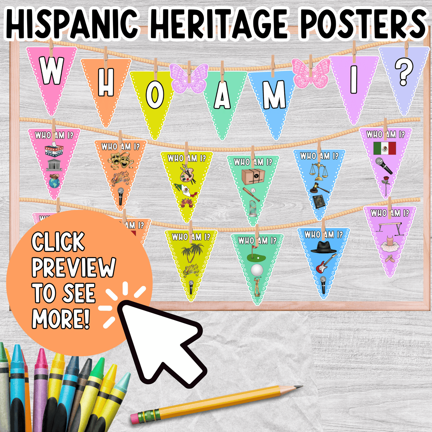 Hispanic Heritage Month Who Am I