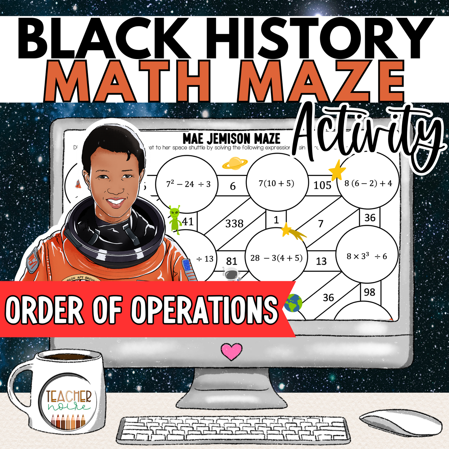 Order of Operations- Multi Step Equations with Fractions