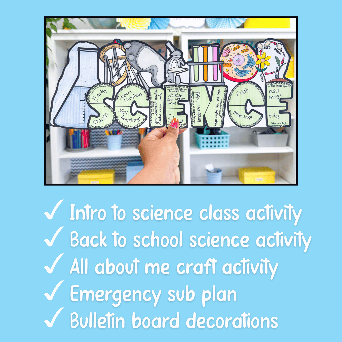 Science All About Me Craft