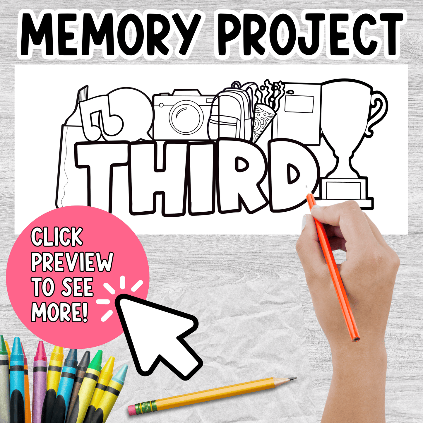 Third Grade Memory Project