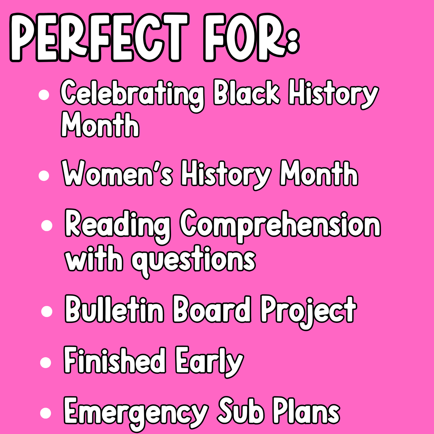 Harriet Tubman Reading Passage Activities