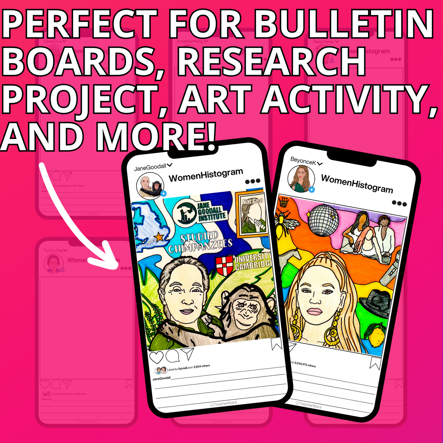 Women's History Month Instagram Activity