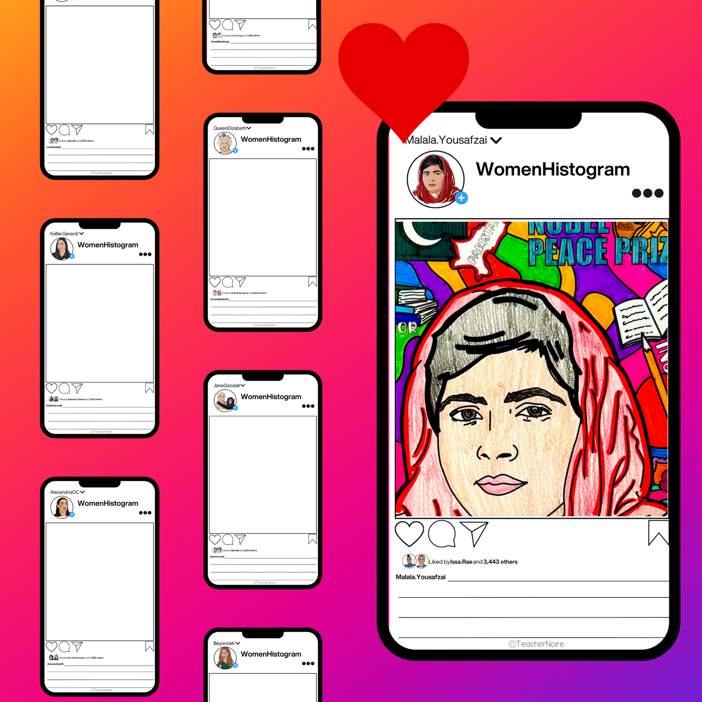 Women's History Month Instagram Activity