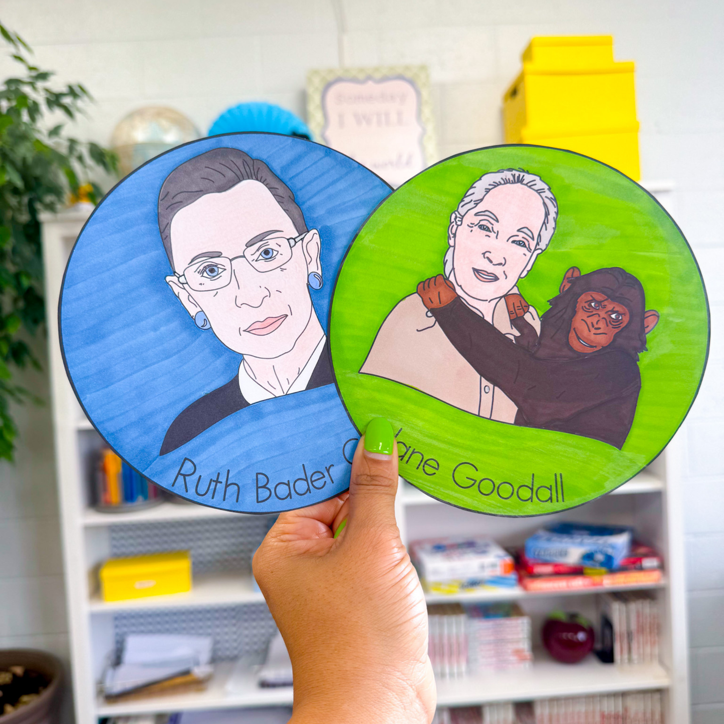 Women's History Coloring Pages Project