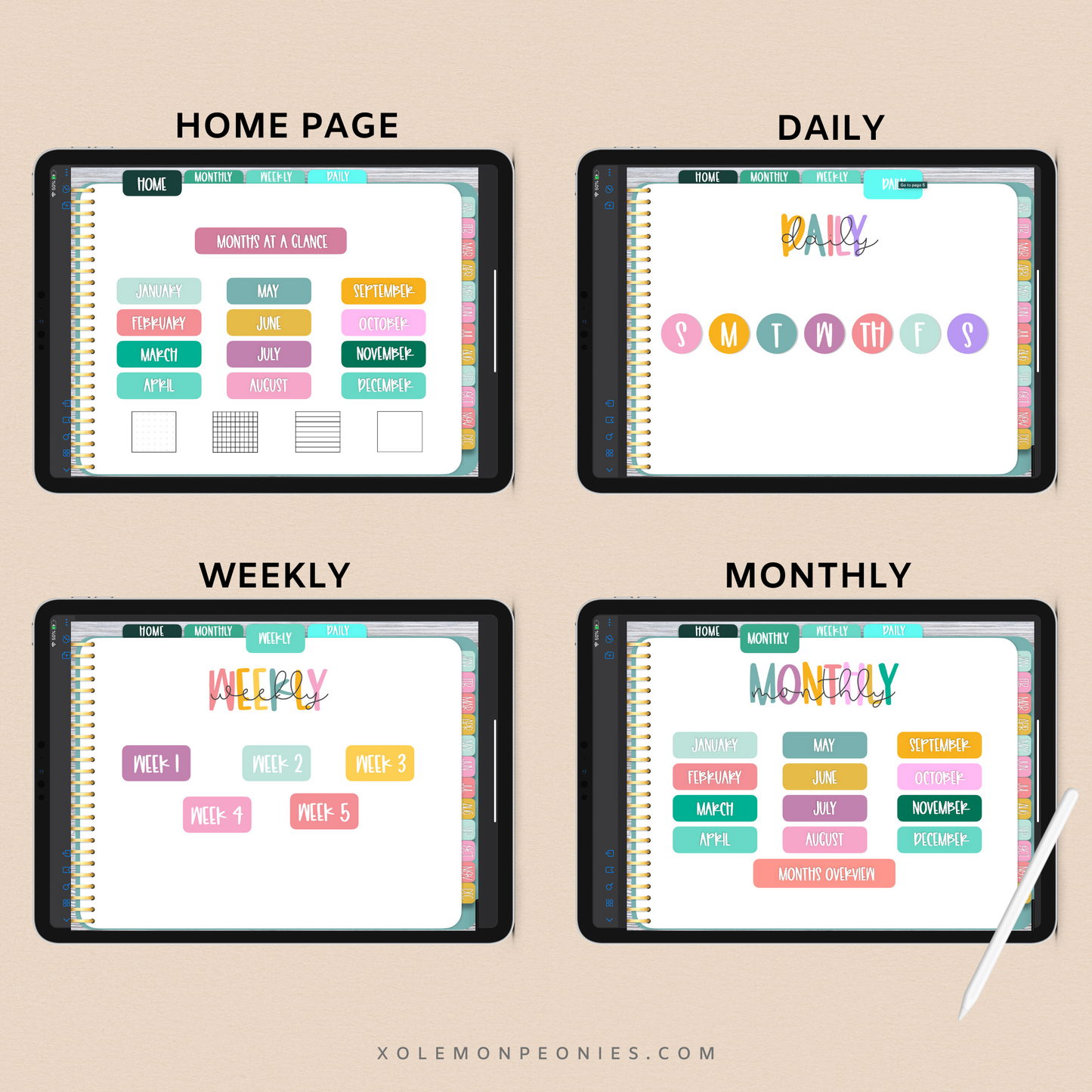 Digital Planner for iPad