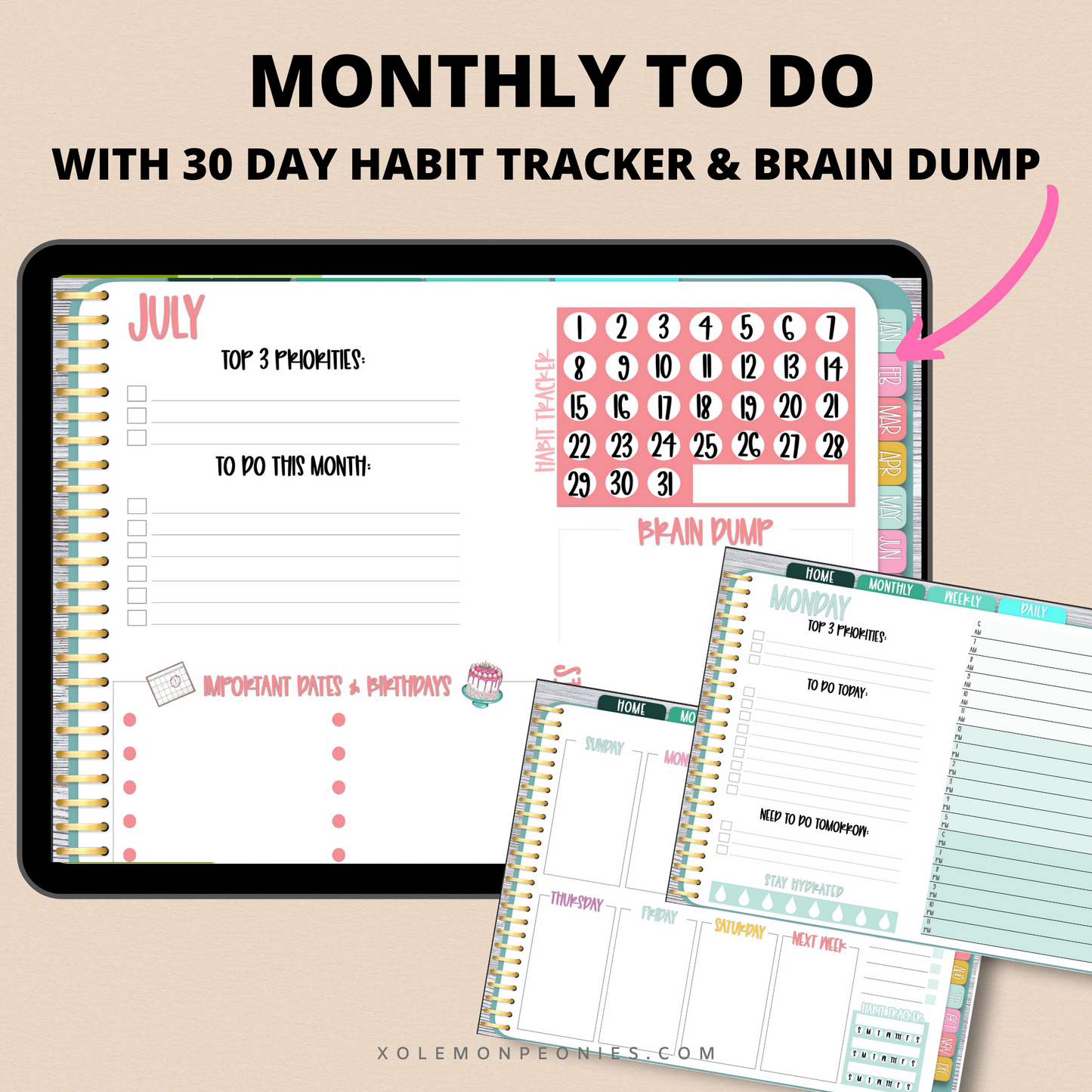 Digital Planner for iPad