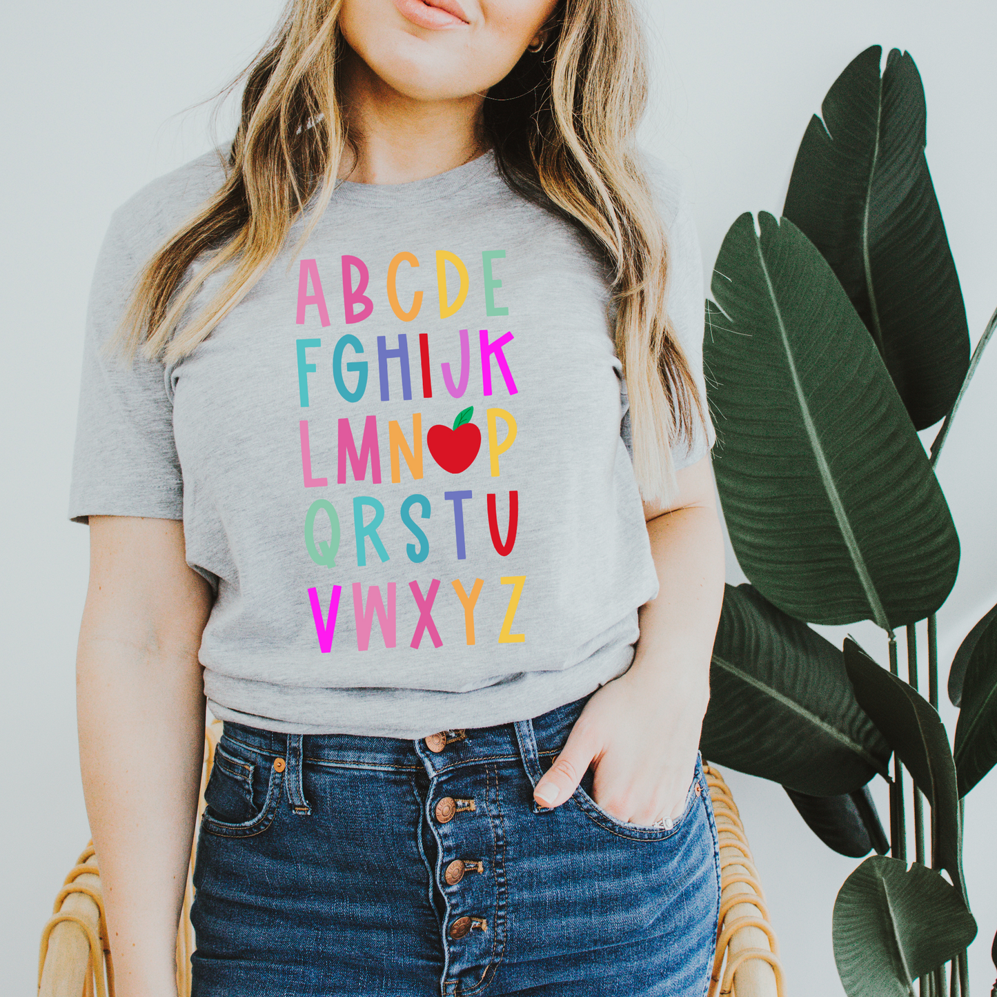 ABC I Love You Teacher Tee