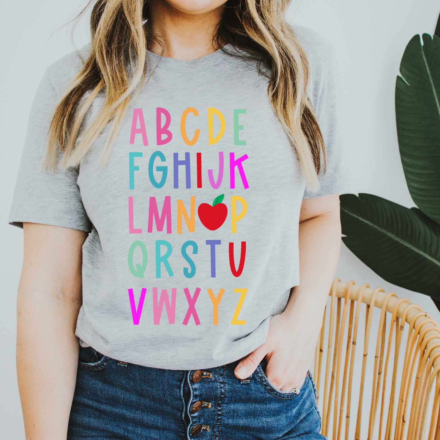 ABC I Love You Teacher Tee