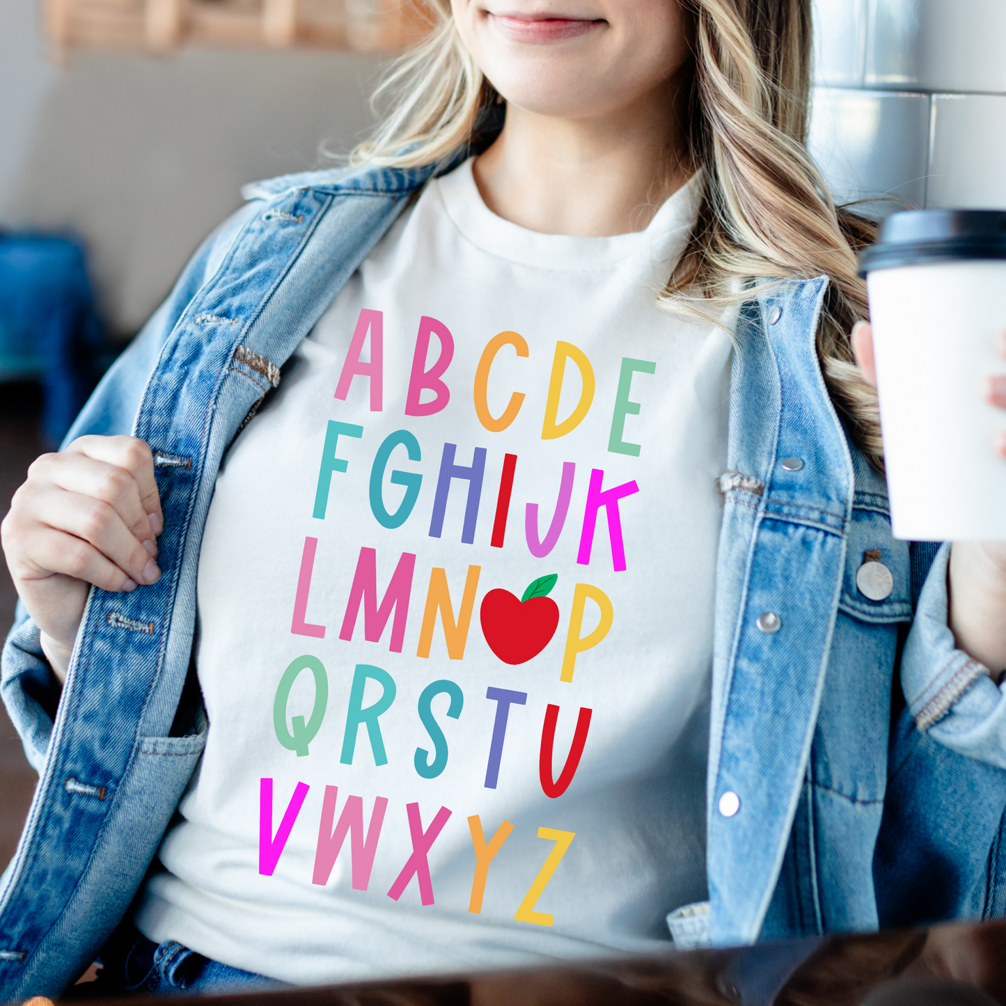 ABC I Love You Teacher Tee