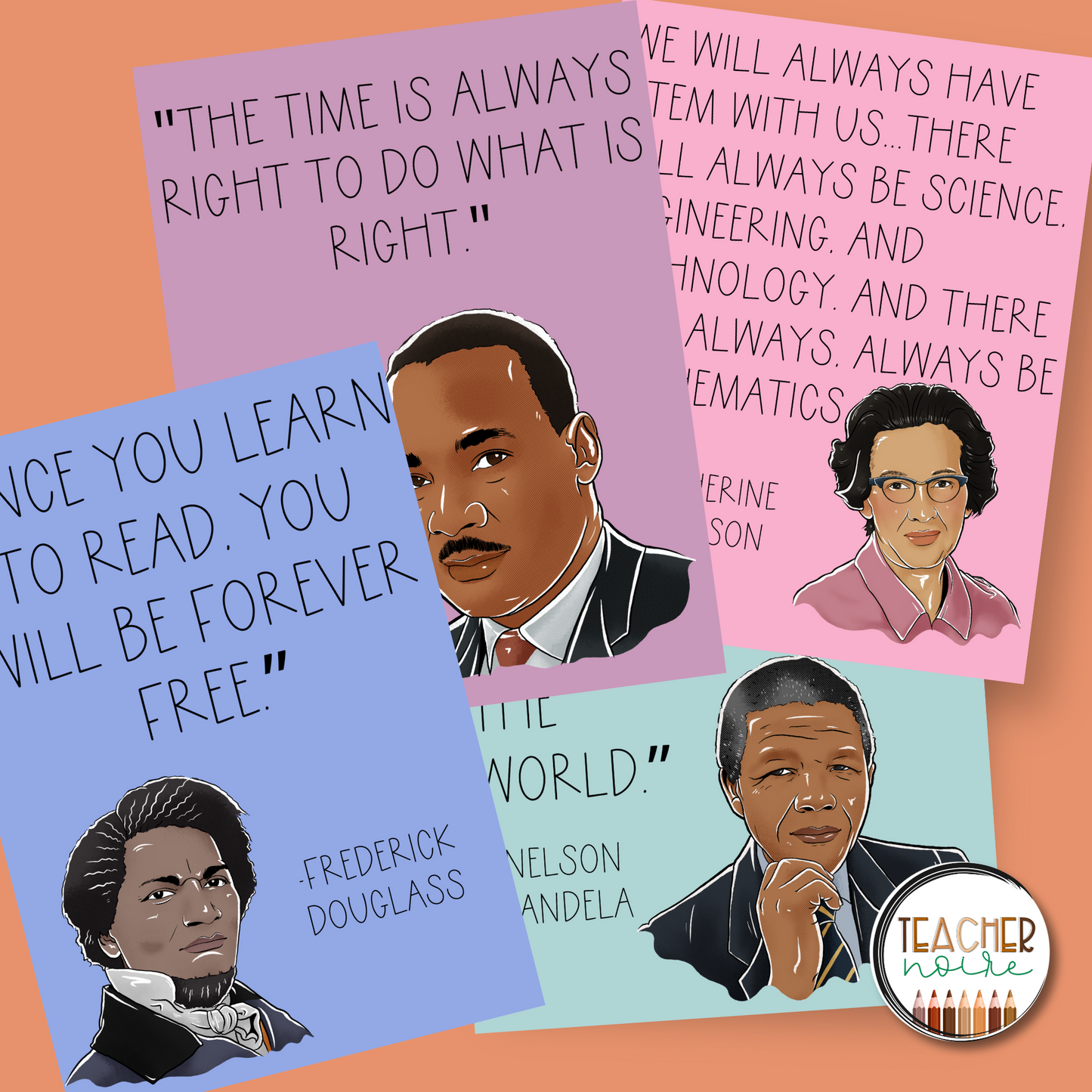 African American Historical Figure Poster
