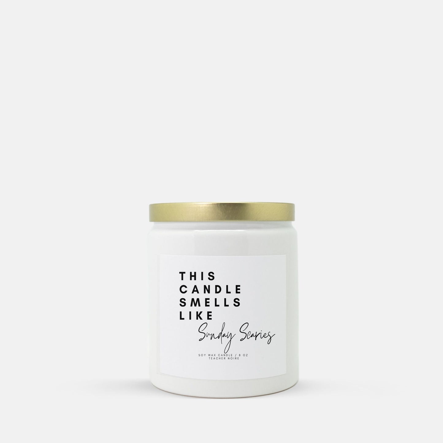 Sunday Scaries Candle