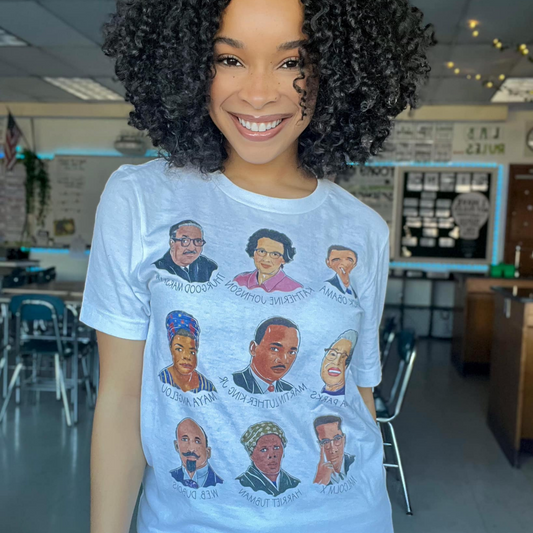 [LIMITED EDITION] Black History Historical Figures Tshirt
