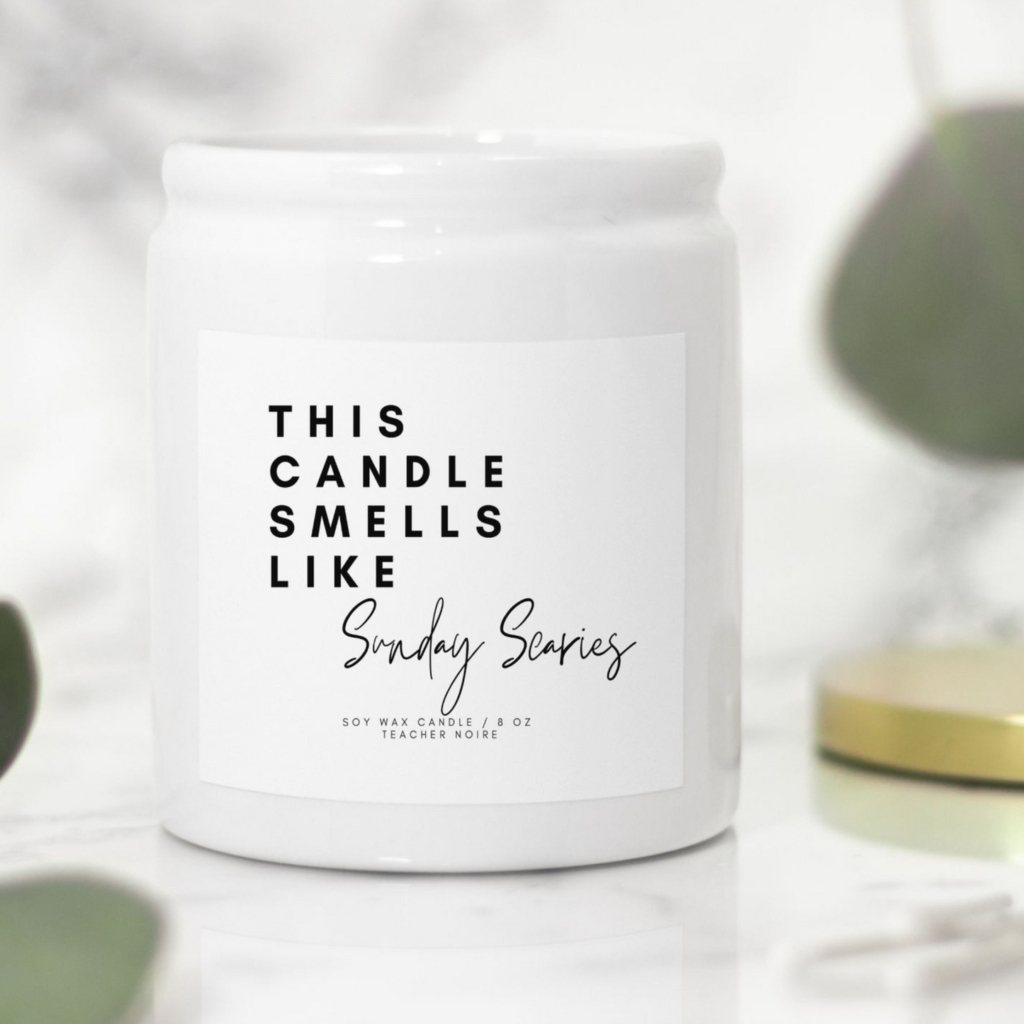 Sunday Scaries Candle