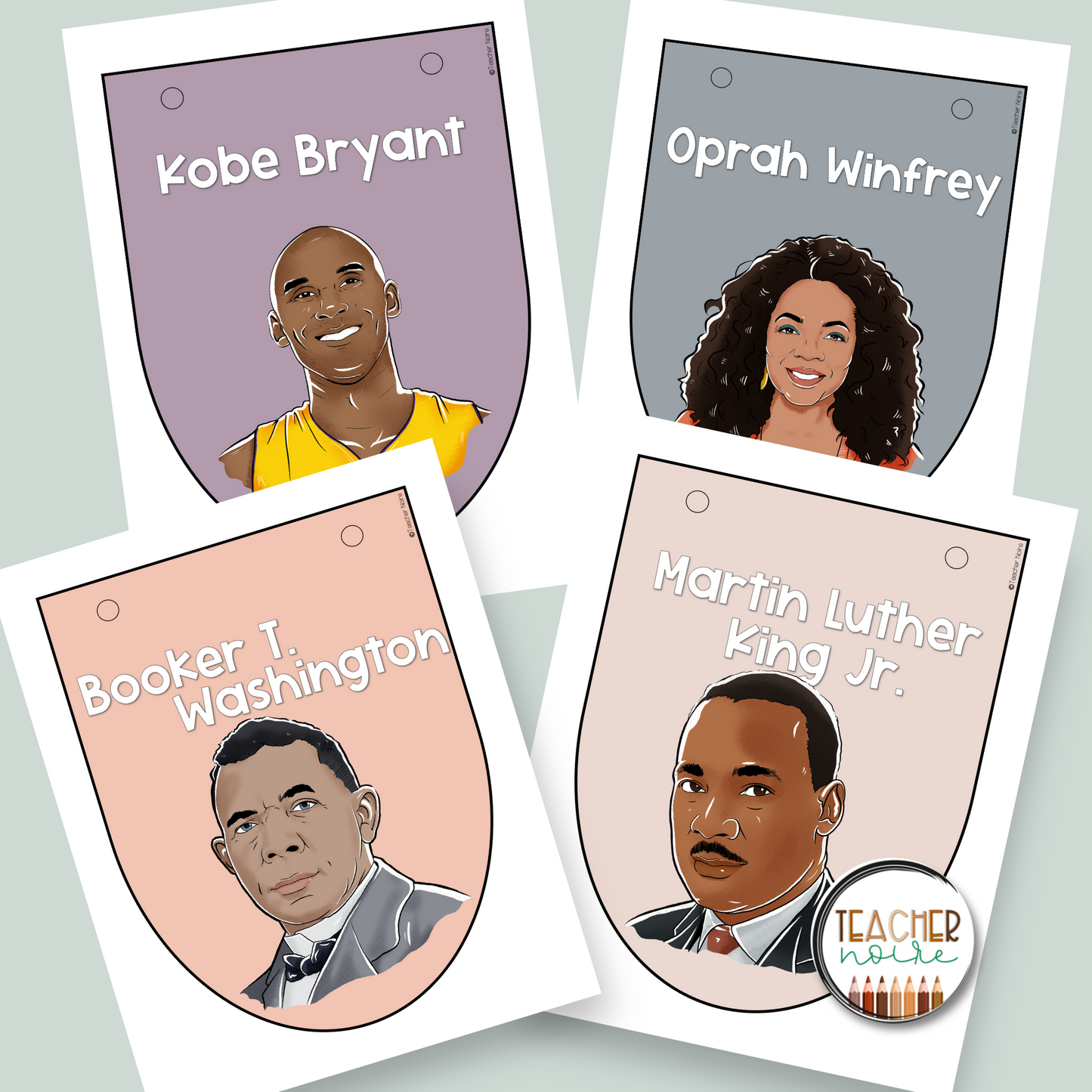 Black History A-Z Boho Garland