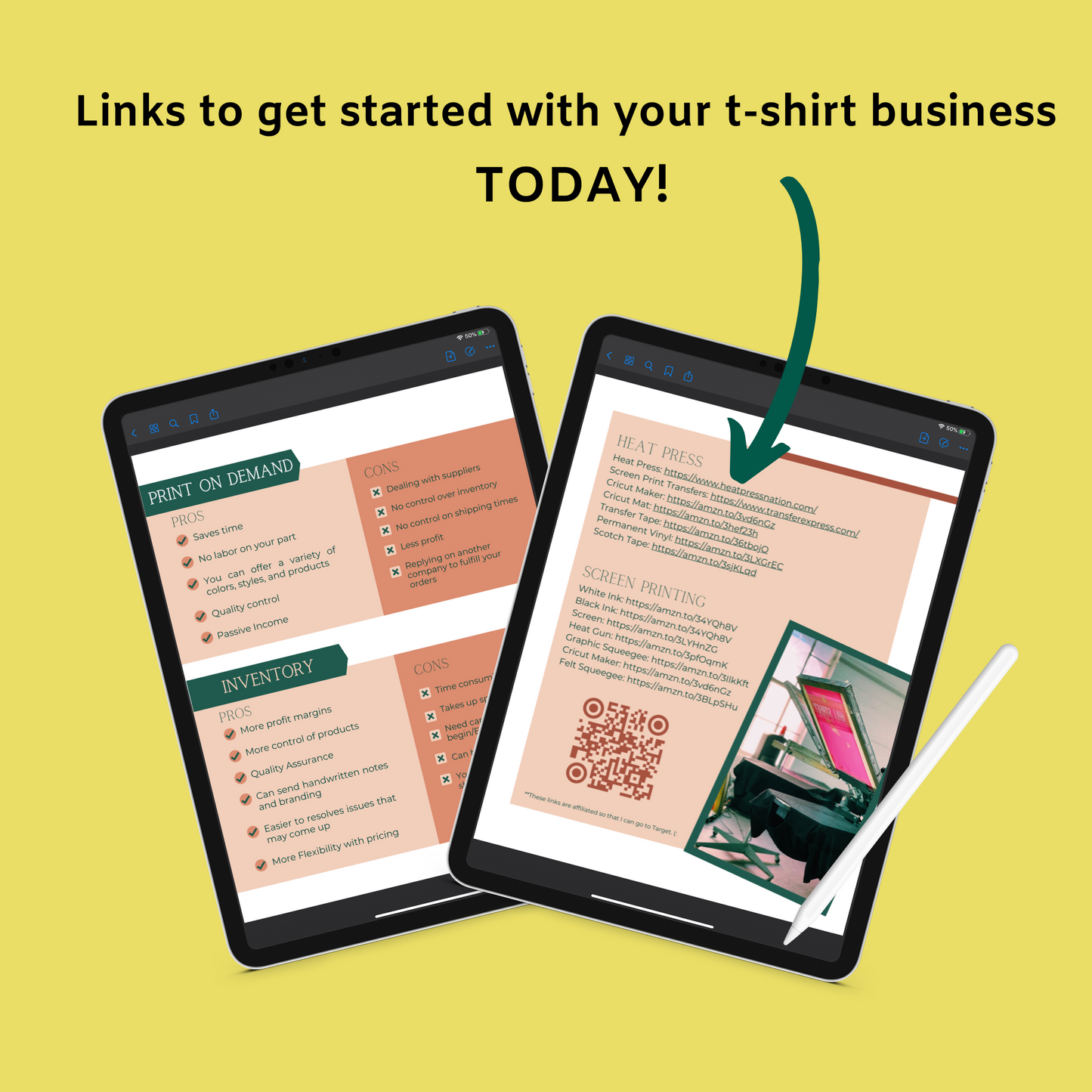 How to Start a Profitable T-shirt Business eBook