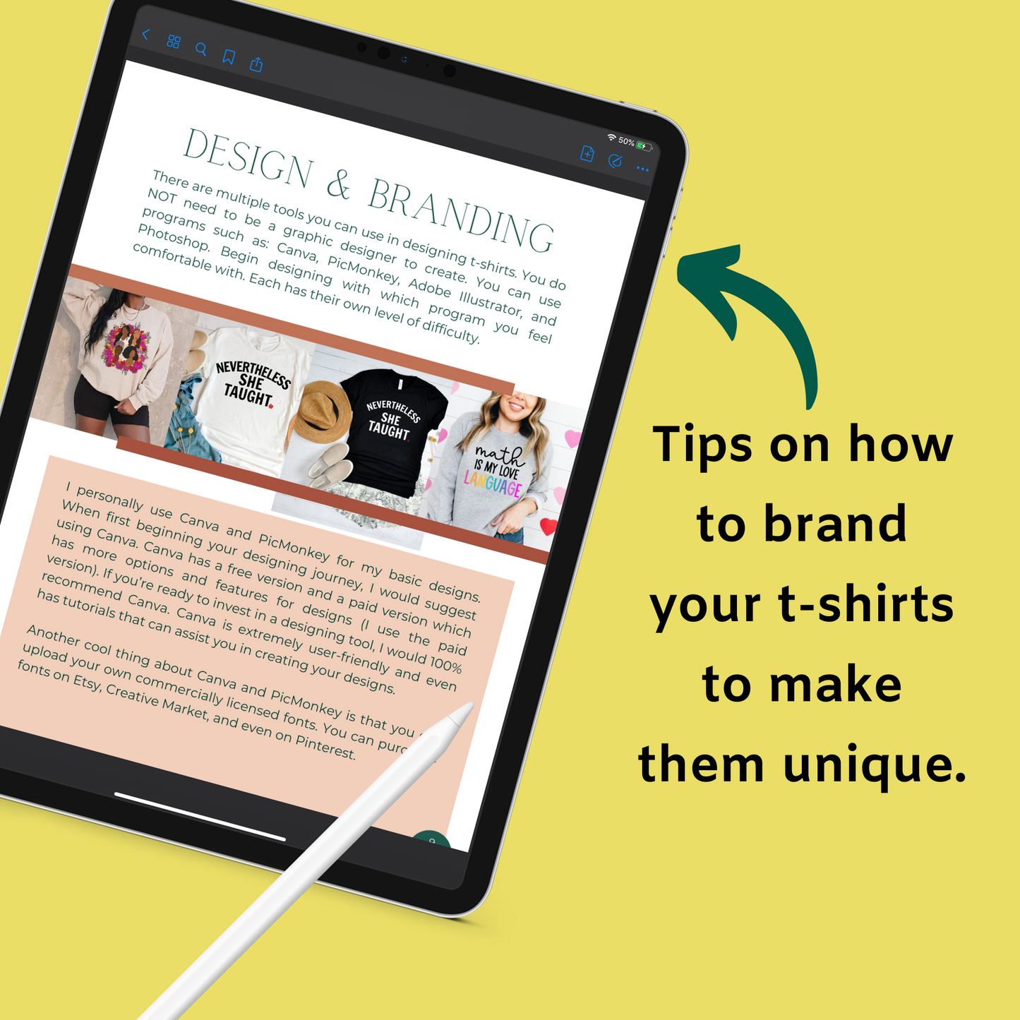 How to Start a Profitable T-shirt Business eBook