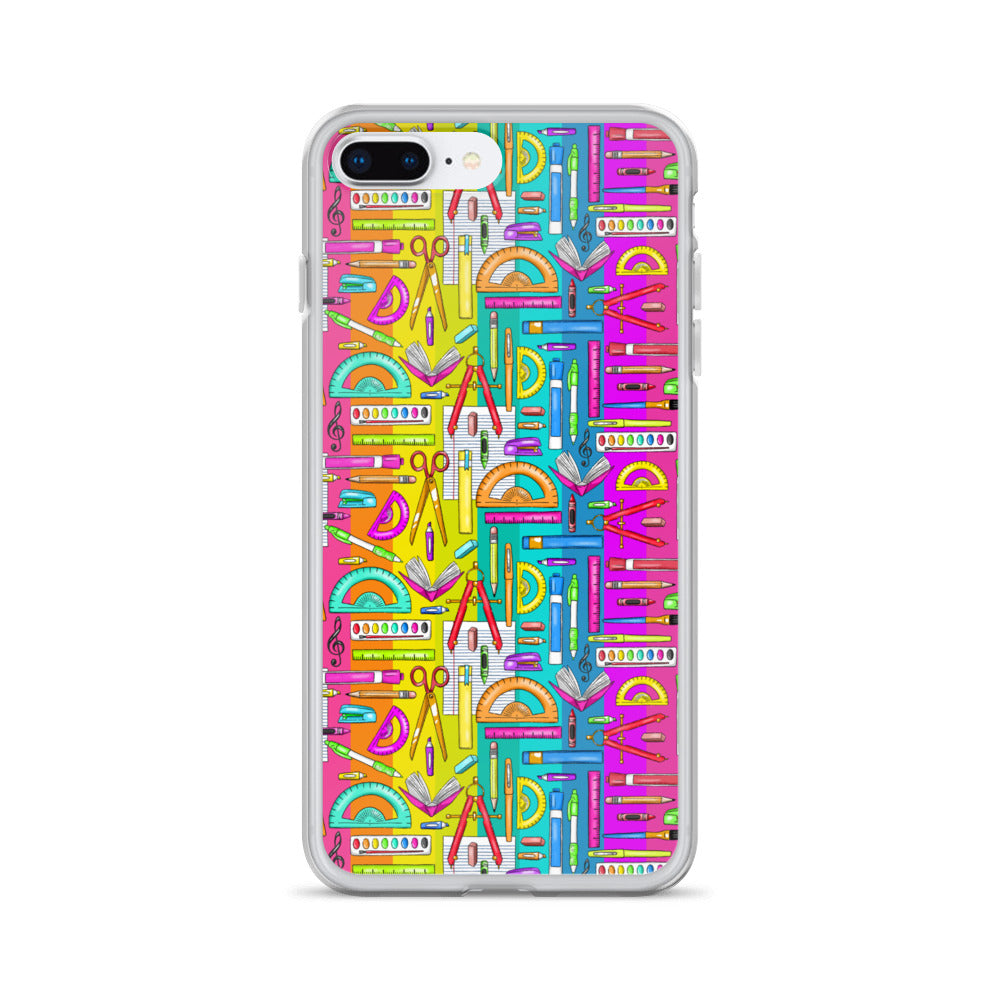 Rainbow Teacher Life Iphone Case