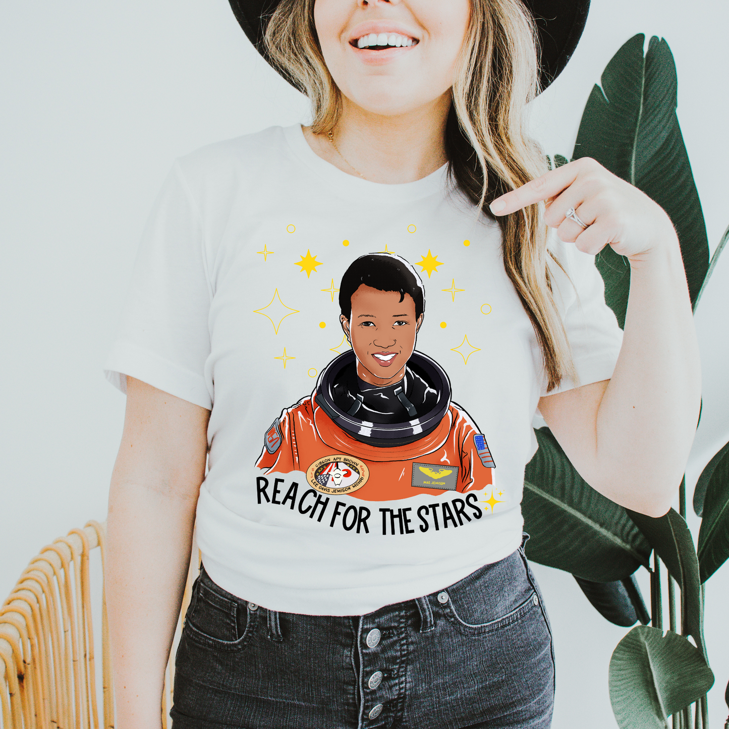 Mae Jemison Reach for the Stars Tee