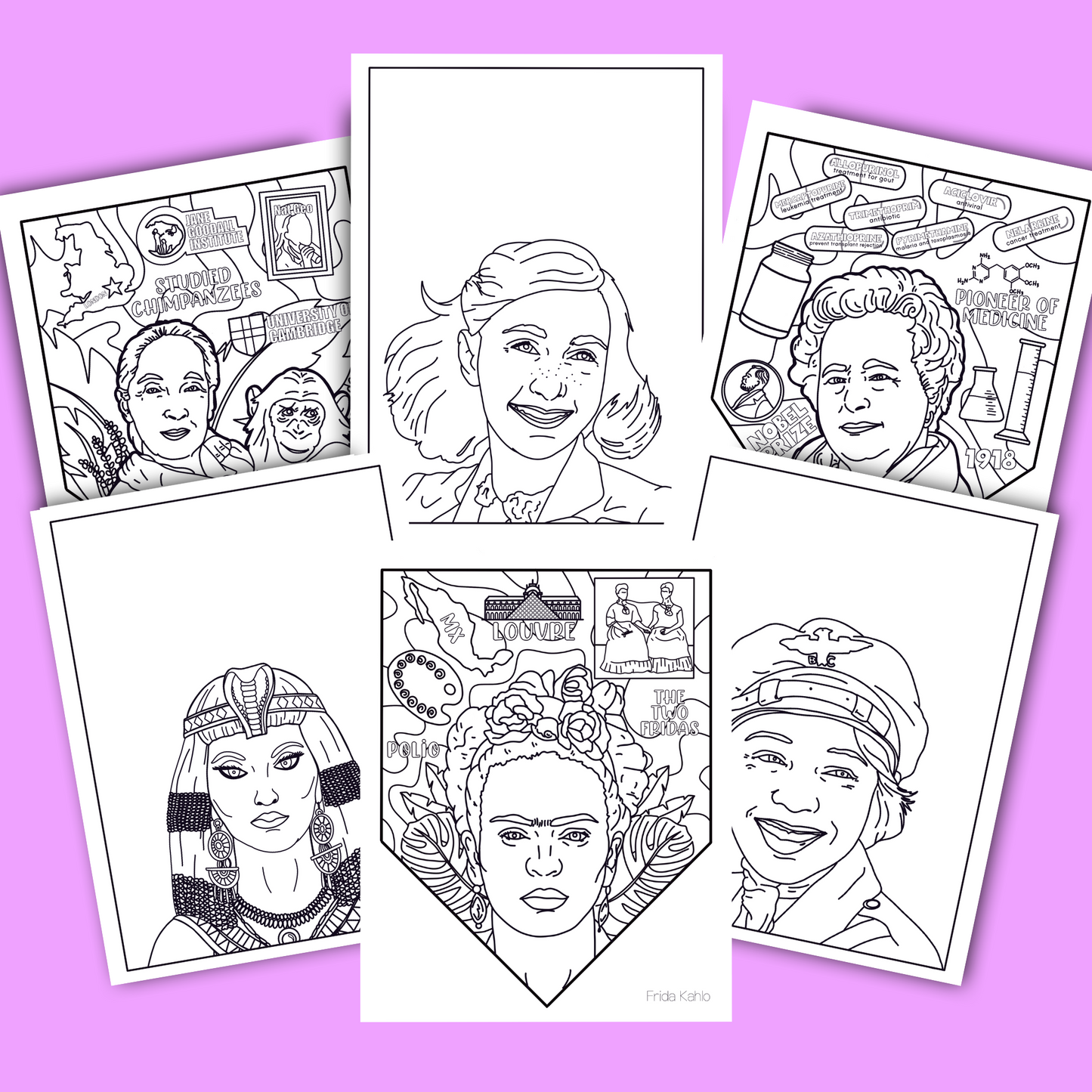 Women's History Project-Pennant & One Pager