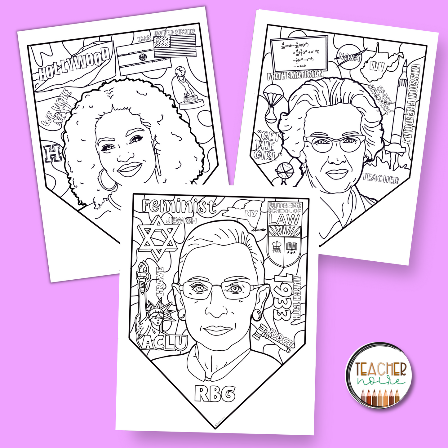 Women's History Project-Pennant & One Pager