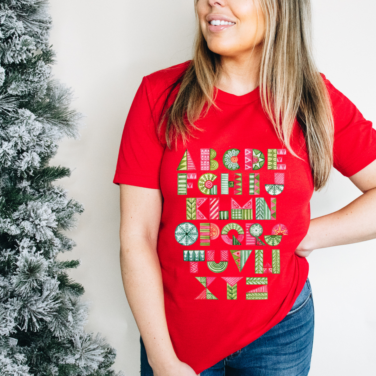 Christmas ABC Tshirt