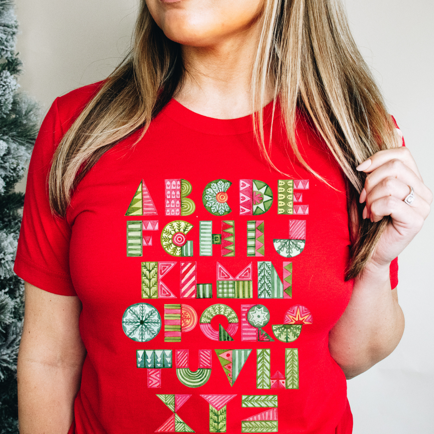 Christmas ABC Tshirt