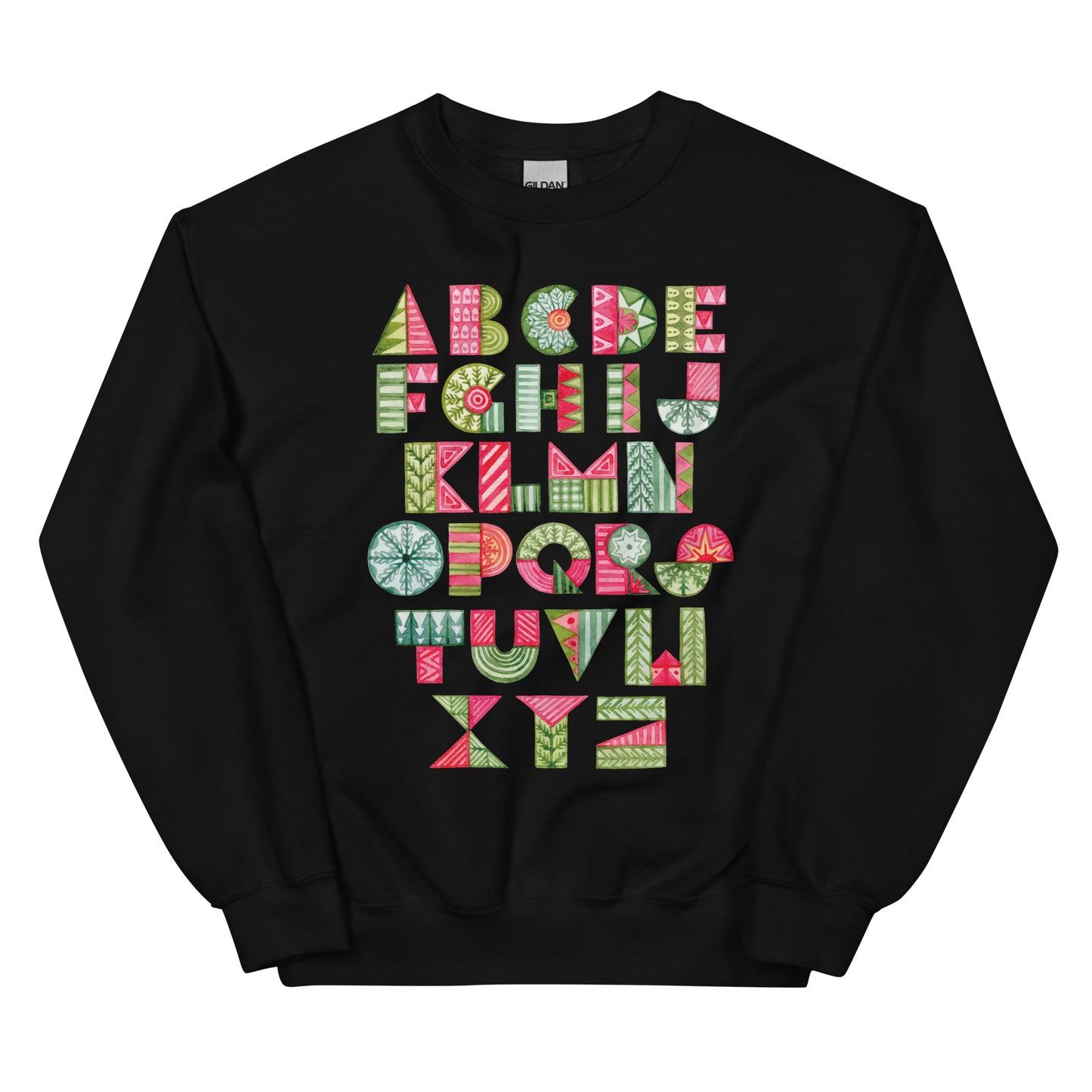Christmas ABC Teacher Sweater