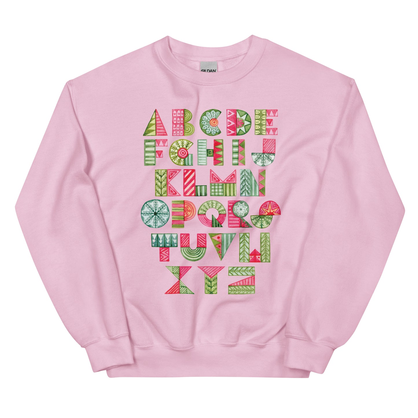 Christmas ABC Teacher Sweater