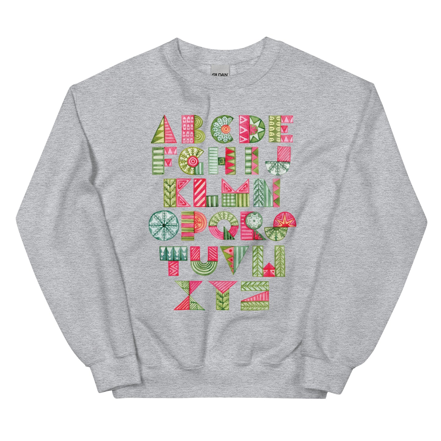 Christmas ABC Teacher Sweater