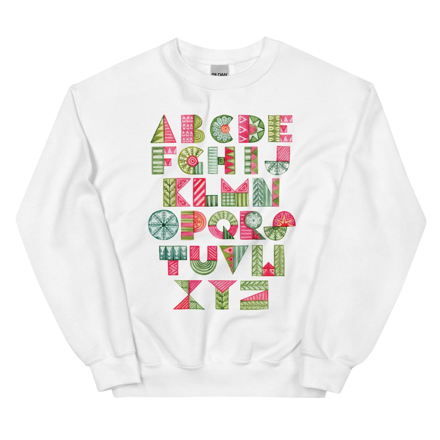 Christmas ABC Teacher Sweater