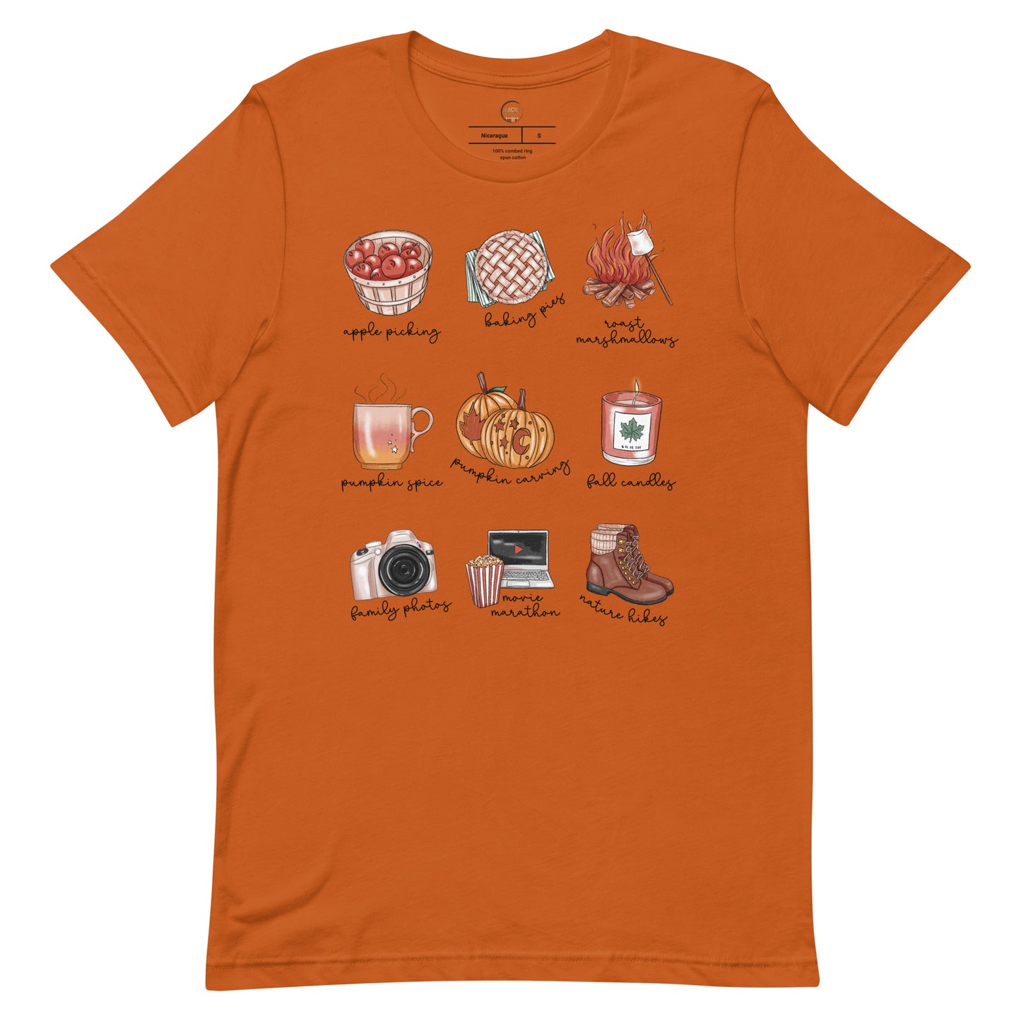 Fall Bucketlist Tshirt