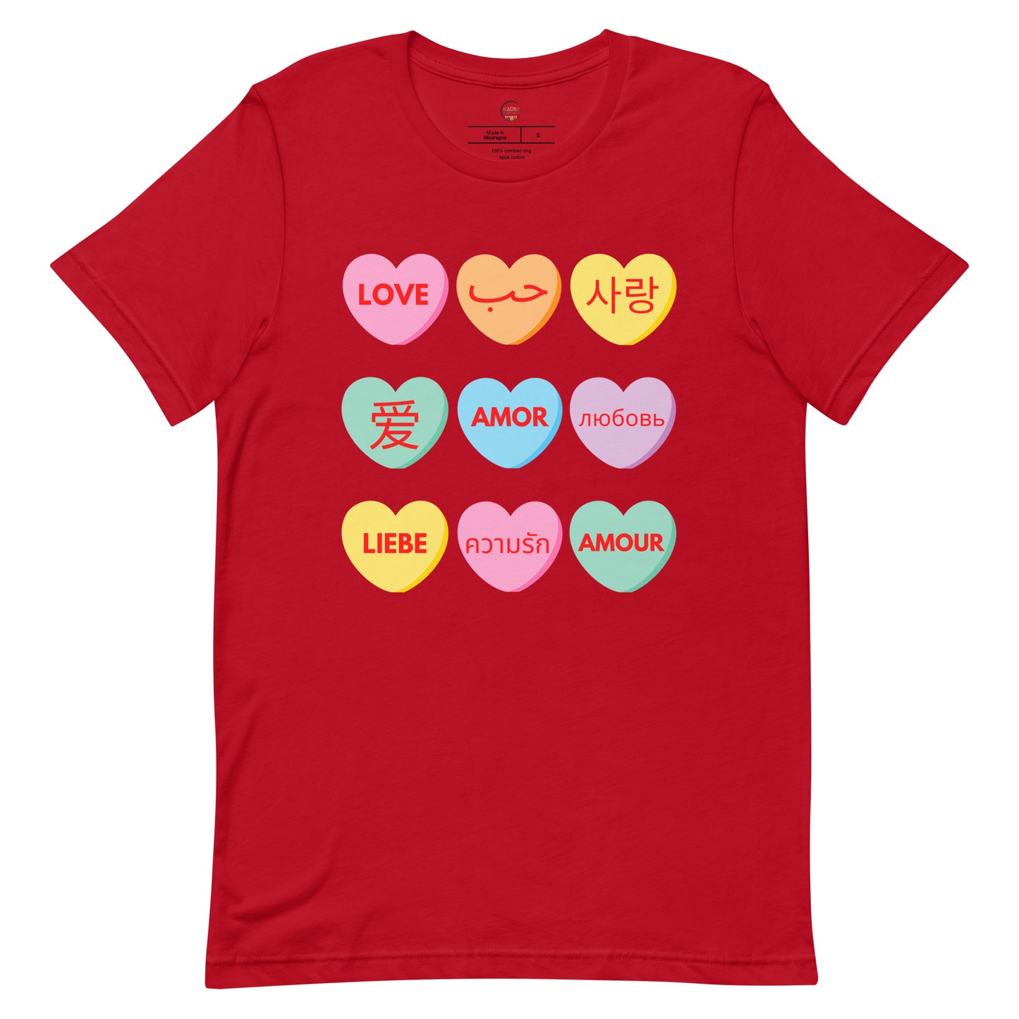 Love in Every Language Valentine's Day Shirt