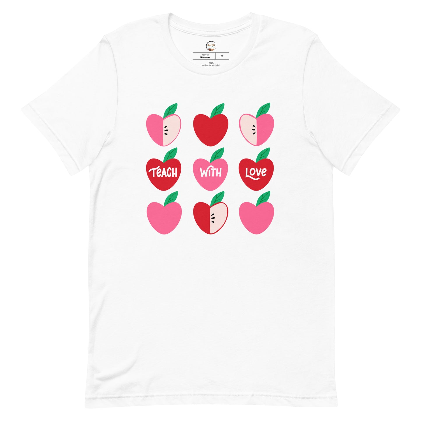Teach With Love White tshirt
