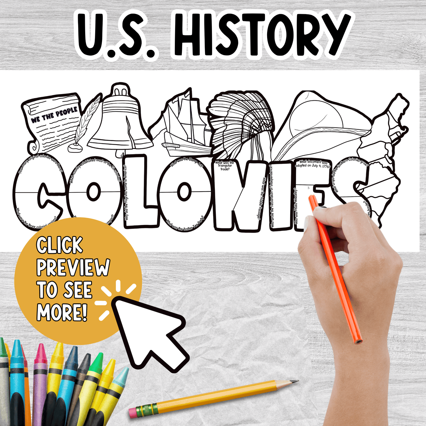 13 Colonies WRDZ Craft