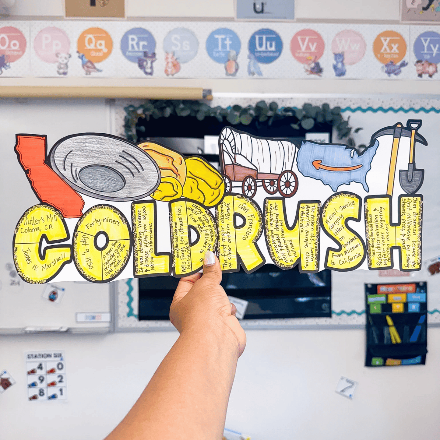 California Gold Rush WRDZ Craft