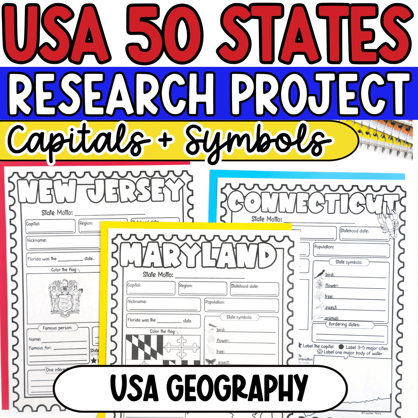 50 United States Research Project